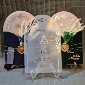 کارت عروسی گنبدی طلقی کد735